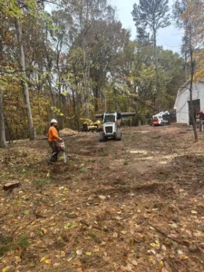 Our team uses appropriate safety equipment and measures